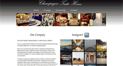 Desktop Screenshot of champagnetaste.ca